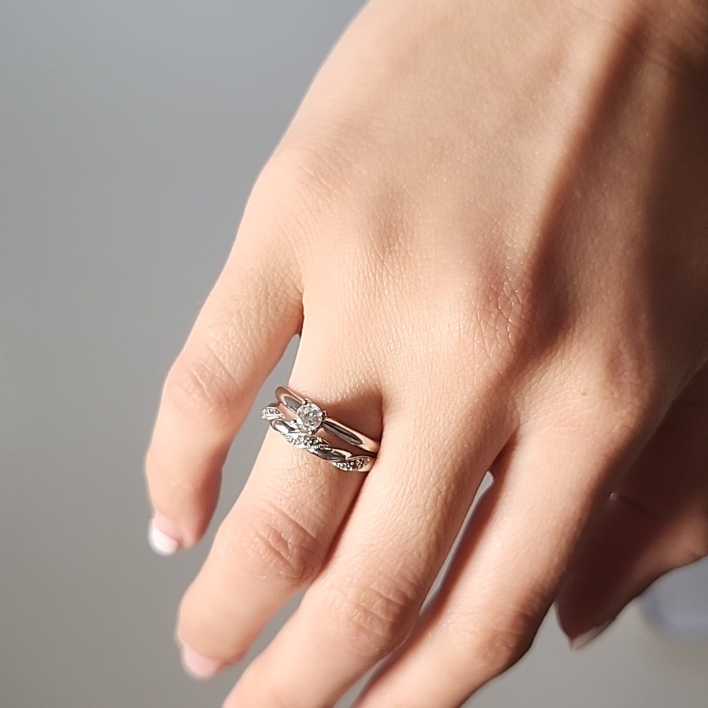 Solitaire Diamond Ring - image 4